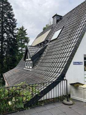 Blick auf die Solaranlage - 