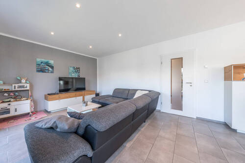 und die Fernsehecke sorgt bei schlechtem Wetter für gemütliche Abende - 