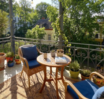 Vermietete 6-Zimmer-Altbauwohnung im Waldstraßenviertel mit Balkon - Leipzig Zentrum-Nordwest