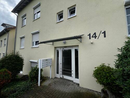 Haupteingang - 2 Zimmer Etagenwohnung in Aulendorf