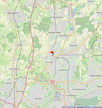 Lage in Norderstedt - 