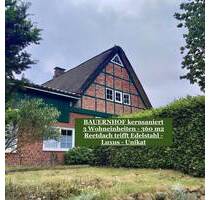 Reetdachtraum 3 Wohnungen in einem zauberhaften Anwesen - ca. 200 m2 94m2 68 m2 kernsaniert - Quickborn