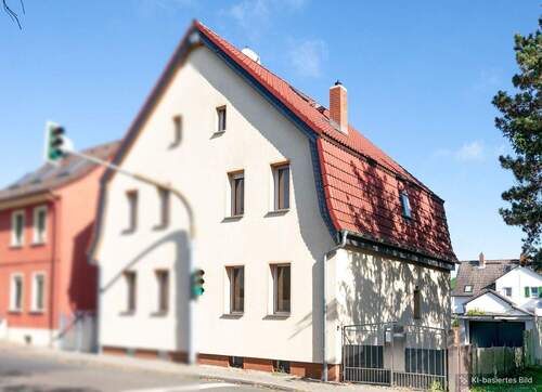 Aussenansicht KI - Charmante Doppelhaushälfte - Ideal für Paare