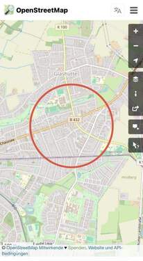 Quelle: OpenStreetMap - 2 Zimmer Etagenwohnung zum Kaufen in Norderstedt