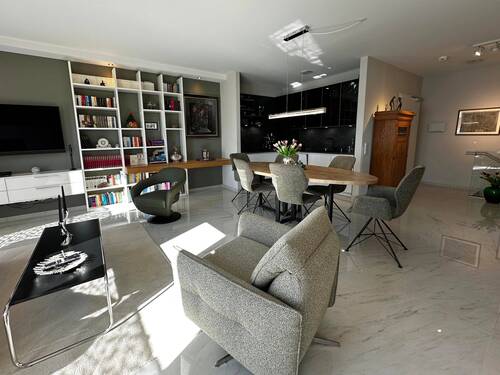 Wohn-Essbereich - 5 Zimmer Etagenwohnung in Bad Wörishofen