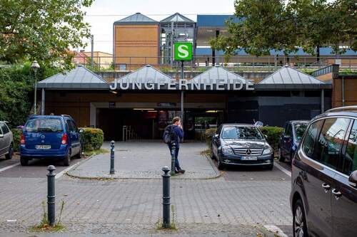 Bahnhof Jungfernheide in der Nähe - 