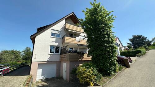 550 Hausansicht West - ' Das traumhafte sonnige Mehrfamilienhaus in bester ruhiger Aussichtslage !'