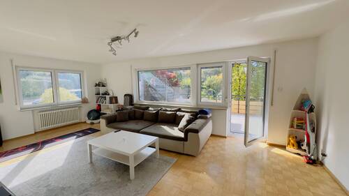 550 EG Wohnzimmer - 1 Zimmer Etagenwohnung in Neuhausen auf den Fildern