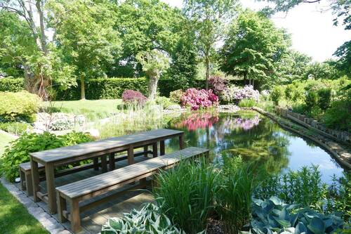 großer Schwimmteich - 7 Zimmer Einfamilienhaus zum Kaufen in Elmenhorst/Lichtenhagen