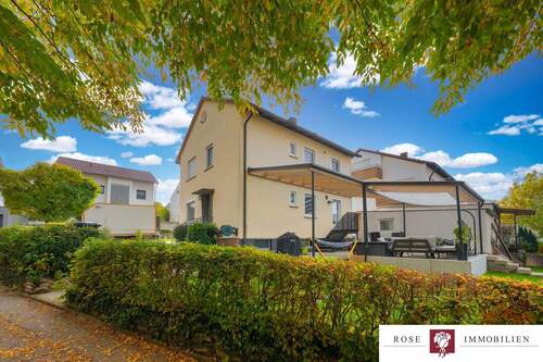 Ansicht Nord Ost - Schön saniertes freistehendes Einfamilienhaus in Aussichtslage und großem Garten