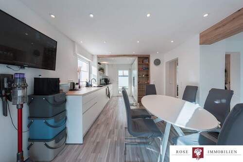 Essbereich und Küche - 