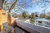 Balkon - Etagenwohnung mit 97,10 m&sup2; in Hamburg zum Kaufen