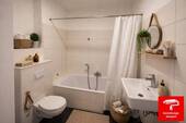Blick ins Badezimmer - Gestaltungsbeispiel - 
