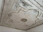 Historische Stuckdecke im Wohnzimmer - 