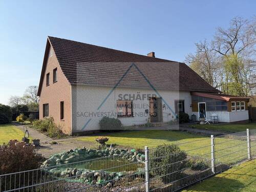 Außenansicht - Ländlich gelegenes Einfamilenhaus mit Ausbaureserve