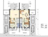 Grundriss EG WE2 - Doppelhaushälfte mit 107,40 m&sup2; in Jever zum Kaufen