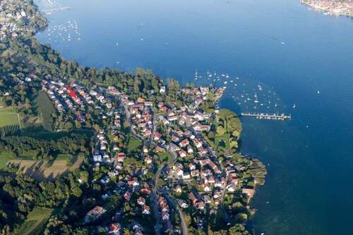 Luftbild Lage - Doppelhaushälfte mit 190,00 m&sup2; in Gaienhofen zum Kaufen