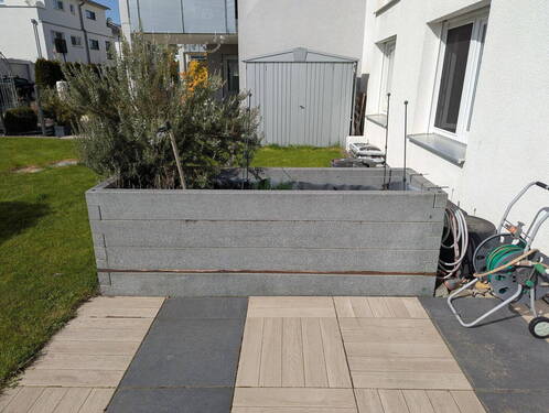 Granit-Hochbeet - 