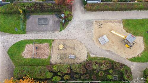 Spielplatz Luftaufnahme - 