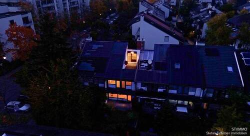 Nachtaufnahme Luftaufnahme - 