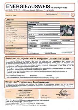 Energieausweis - 