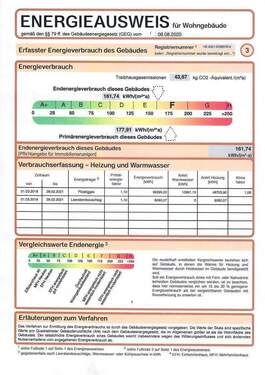 Energieausweis - 