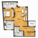 Grundriss WE 6 - 
