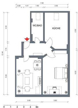 Bahnhofstrasse 1 - 2D - 