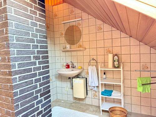 Waschbecken im Dachstudio - 