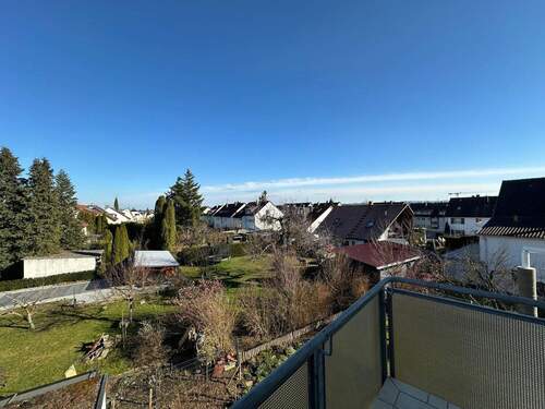 Blick vom Balkon - 