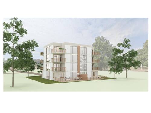 Visualisierung Mehrfamilienhaus - Grundstück zum Kaufen in Cottbus