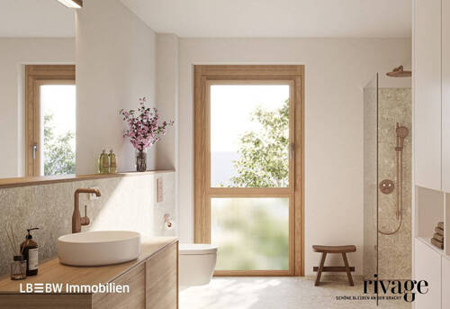 Badezimmer Ligne Exclusive - Etagenwohnung mit 162,40 m² in Mainz zum Kaufen