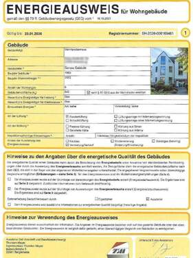 Energieausweis - 