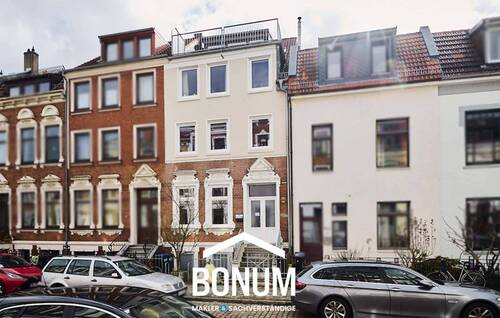 Imagebild-Portale_vp - FLÜSSEVIERTEL Sanierte Belle-Etage mit Sout. und Hof-Garten das perfekte Domizil für Altbauliebhaber