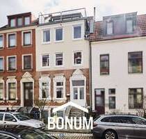 FLÜSSEVIERTEL Sanierte Belle-Etage mit Sout. und Hof-Garten das perfekte Domizil für Altbauliebhaber - Bremen Neustadt