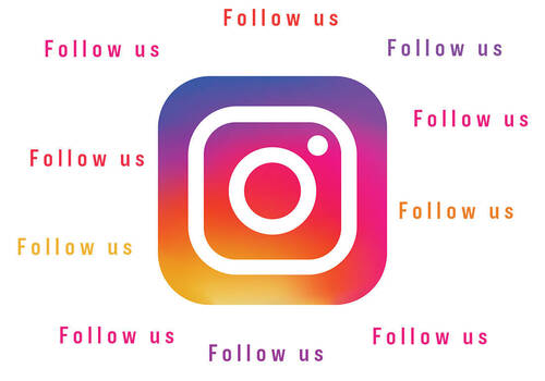 Instagram follow us - 