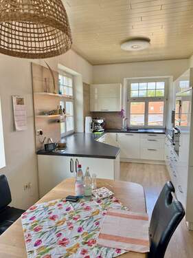 Essbereich / Küche mit EBK - 