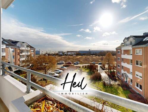 1 - Vermietete 2-Zimmer-Wohnung mit Balkon l Aufzug l TG-Stellplatz in Radefeld