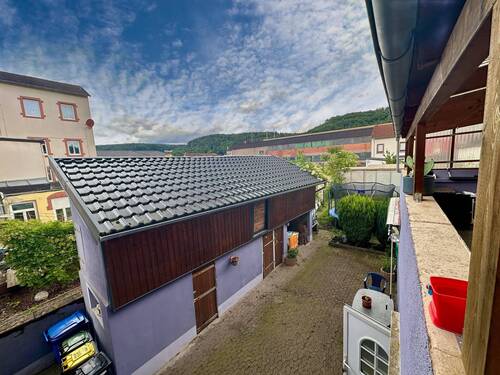 Aussicht Balkon - 