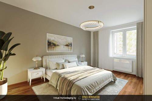 Schlafzi. 2. Variante - 3 Zimmer Etagenwohnung in Mainz