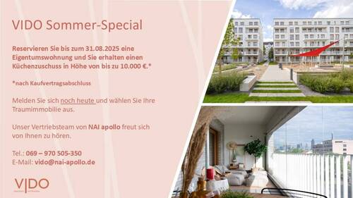 Sommer-Special - 3 Zimmer Etagenwohnung zum Kaufen in Frankfurt am Main