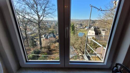 Blick vom Wohnzimer - 