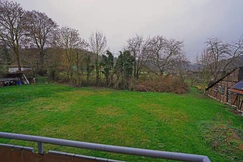 Balkonblick Garten - 