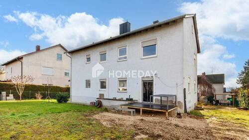 Terrasse - 7 Zimmer Mehrfamilienhaus, Wohnhaus in Ebermannsdorf