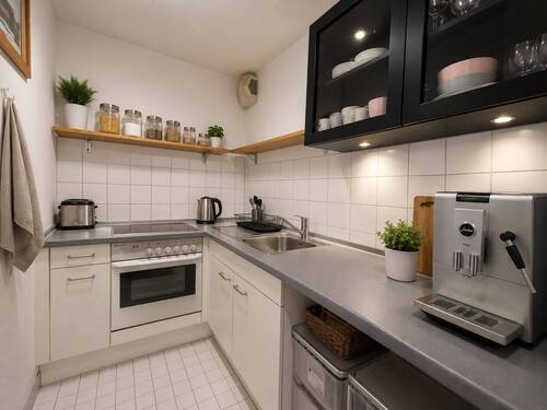 Küche - 1 Zimmer Etagenwohnung zur Miete in Kornwestheim
