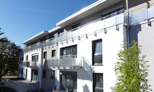 Ansicht Süd - 3 Zimmer Etagenwohnung in Bad Dürrheim