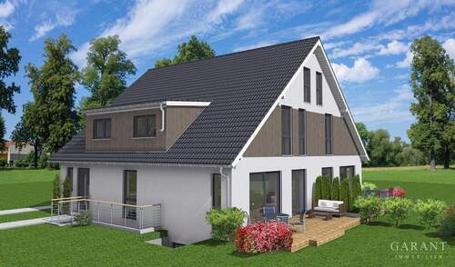 Eingangsseite - 5 Zimmer Doppelhaushälfte zum Kaufen in Filderstadt