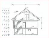 Schnitt Musterhaus - 
