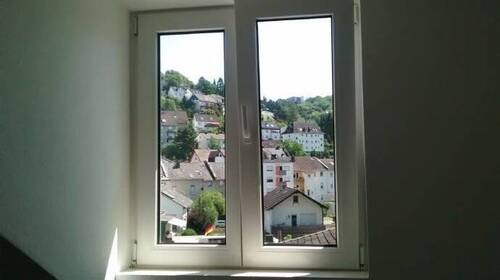 Fensterausblick Gaupe - 3 Zimmer Etagenwohnung zur Miete in Bad Ems