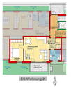 Grundriss Wohnung 2 - 